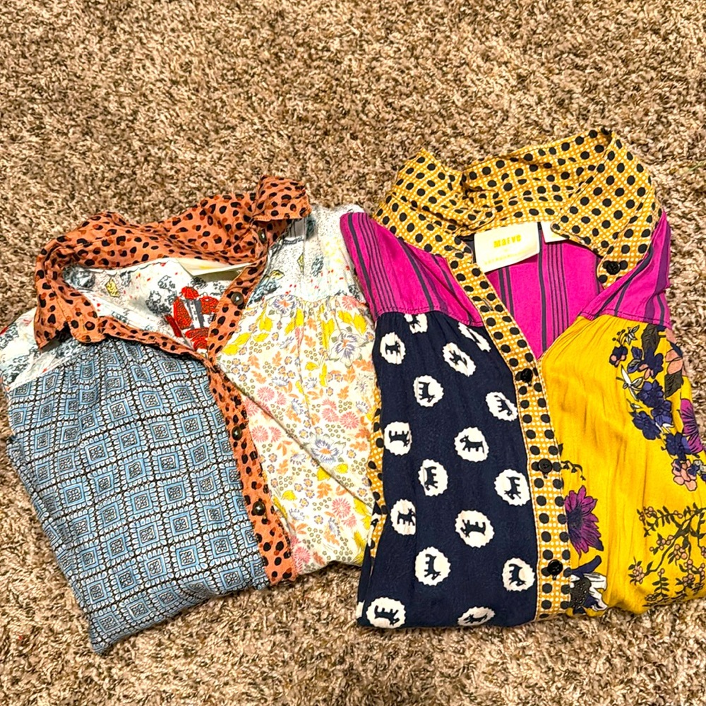 BUNDLE 2 Anthropologie Tops